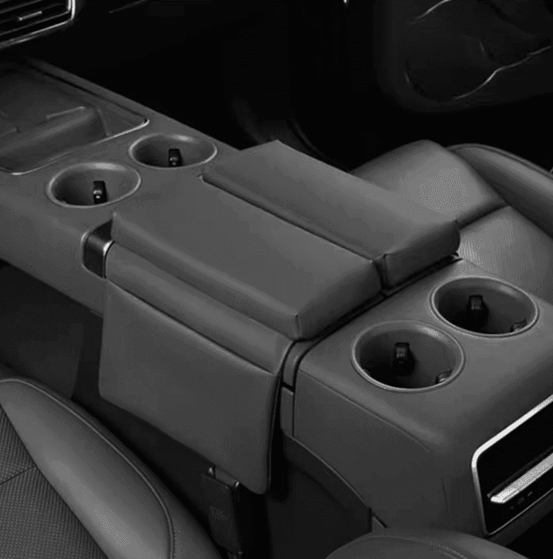 Подушка на подлокотник Lixiang, черного цвета из эко кожи