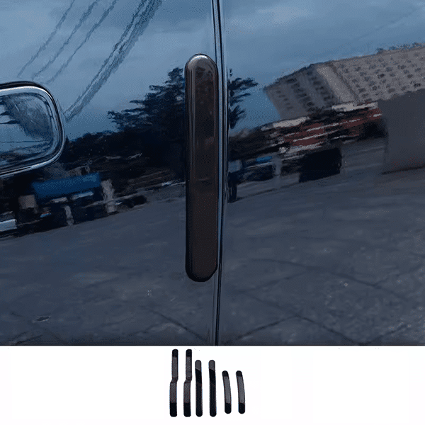 Защитные накладки на двери и боковые зеркала Lixiang L7, черного цвета из 6 элементов