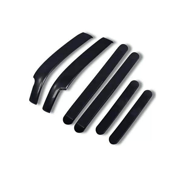Защитные накладки на двери и боковые зеркала Lixiang L8, L9, Черного цвета из 6 элементов
