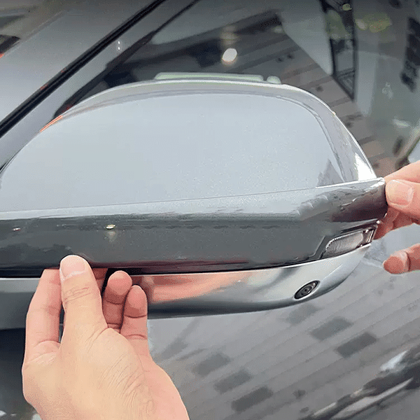 Защитные накладки на двери и боковые зеркала Lixiang L8, L9, Черного цвета из 6 элементов