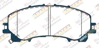 KRATEX Nissan X-Trail (T32) 2.0L 2.5L 2014-- Rogue 2.0L 2.5L 2013-2020, Infiniti Q50 2.0L 2.2L 3.5L 2014-- QX50 2.0T 2018-- QX55 2.0T 2021-- Q60 2.0T 2016-- Renault Koleos 1.7L 2.0L 2016-- Samsung QM6 2.0L 2016-2019 передние WVA25912