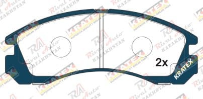 KRATEX Mitsubishi Delica Space Gear 2.0L 2.4L 2.5L 2.8L 3.0L 1994-2007, Montero Sport 2.4L 3.0L 1996-2004, Pajero 2.5L 2.8L 3.0L 1990-2004, Galant 2.0L 2.4L 3.0L 1996-2004, Outlander 2.0L 2.4L 3.0L 2002-2018 (европа), L200/200 2.4L 2.5L 1996-2001, Diamante 2.5L 3.0L 1990-2005, Legnum 2.4L 1998-2003, Sigma 3.0L 1990-1996, Chariot 2.0L 1991-1997, Airtrek 2.0L2002-2005, Challenger 1996-2001 передние GDB3200