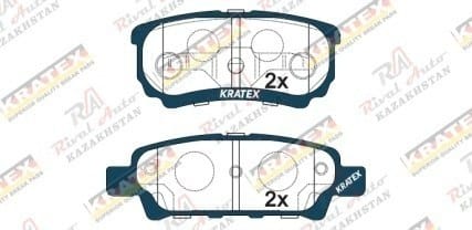 KRATEX Mitsubishi Outlander 2.0L 2.4L 2001-2010, Lancer 1.5L 1.6L 1.8L 2.0L 2000-2017, Airtrek 2.0L 2.4L 2001-2005, JEEP Compass 2.0L 2.2L 2.4L 2006-2017, CHRYSLER Sebring 2.7L 2006-2010 задние GDB3341