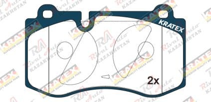 KRATEX Mercedes S-class (W221) 3,2L 3,5L 5,0L 05-12 E-class (W211) 5,0L 06-08 SL-class (R230) 5,5L 06-12 передние GDB1667