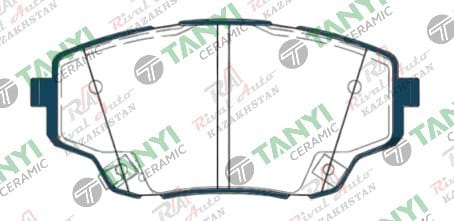 Тормозные колодки UIDNU Ceramic Changan CS55 PLUS 1.5T 2022-- UNI-V 2.0L 2022-- (керамические) передние