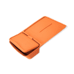 Силиконовая вставка на центральную консоль для беспроводной зарядки Lixiang L7,L8,L9 оранжевого цвета, до рест