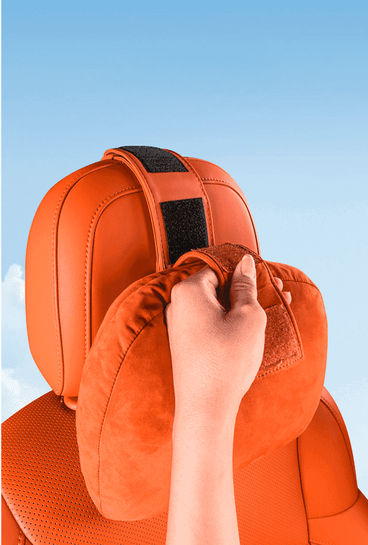 Фиксатор подушки, оранжевого цвета, Lixiang L6, L7 , L8, L9, попарно