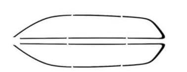 Антихром на стекла Lixiang L9