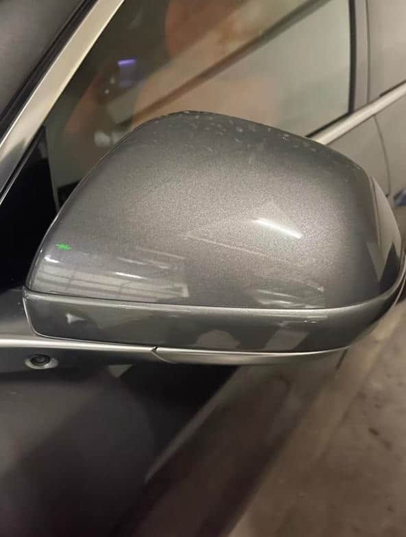 Защитные накладки на двери и боковые зеркала Lixiang L8, L9, серебристого цвета из 6 элементов