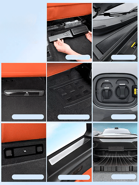 Защитные сетки, фильтры, накладки Lixiang L8 из 18 элементов