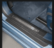 Защитные накладки на пороги дверей из эко кожи, Zeekr 001 из 8 элементов