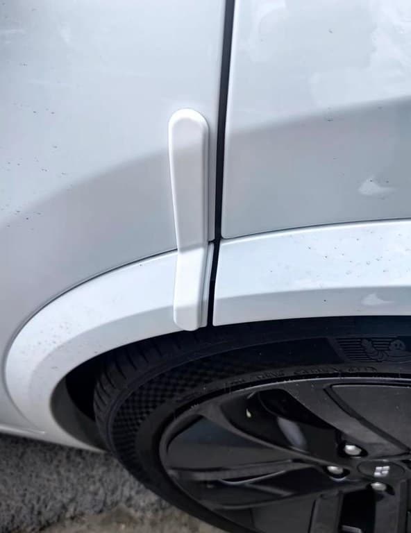 Защитные накладки на двери и боковые зеркала Lixiang L7, белого цвета из 6 элементов