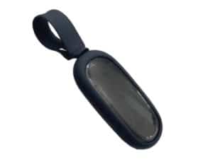 Молодежный силиконовый чехол на смарт ключ Lixiang L6, L7, L8, L9/Mega, черного цвета