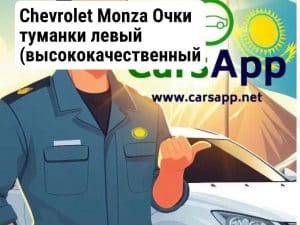 Chevrolet Monza Очки туманки левый (высококачественный дубликат) CM-10