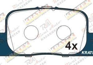 KRATEX Toyota Camry 20/25/30/35 2.2L 3.0L 1996-2006 (араб/австралиец), Windom 2.5L 3.0L 1998-2001, Mark II Wagon Qualis 2.2L 2.5L 1997-2001, Opa 1.8L 2.0L 2000-2005, Caldina 1.8L 2.0 2002-2007, Prius 1.5L 2003-2011, Scion TC 2.4L 2004-2010, Vista 2.0L 1998-2003, Vista Ardeo 2.0L 1998-2003, Lifan Solano 1.5L 1.8L 2016-2022, Lifan 620 1.6L 2010-2016, BYD L3 1.8L 2010-2013 задние GDB3278