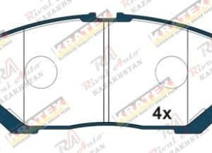 KRATEX Toyota Alphard 2.4L 3.5L 2008-- VELLFIRE 2.4L 3.5L 2008--                                 Previa 2.4L 3.5L 2006-2016 Estima/Emina 2.4L 2006-2016 передние GDB3455