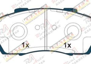 KRATEX Honda Odyssey 2.2L 2.3L 3.0L 1994-2000, CR-V 2.0L 1995-2001 (лев. руль),  Accord 1.8L 2.2L 2.3L 1991-2002, Prelude 2.2L 2.3L 1991-2001, Stepwgn 2.0L 2.4L 1996-2005, Torneo 2.0L 1997-2002, Legend 3.2L 3.5L 1990-1998, Integra 1.8L 1997-2000, Inspire 2.5L 3.2L 1992-2003, Shuttle 2.2L 2.3L 1995-2000,  HR-V 1.6L 1998-2005, ROVER  600' 2.0L 2.3L 1996-1999   передние GDB995