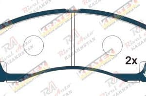 KRATEX Mitsubishi Delica Space Gear 2.0L 2.4L 2.5L 2.8L 3.0L 1994-2007, Montero Sport 2.4L 3.0L 1996-2004, Pajero 2.5L 2.8L 3.0L 1990-2004,  Galant 2.0L 2.4L 3.0L 1996-2004, Outlander 2.0L 2.4L 3.0L 2002-2018 (европа),  L200/200 2.4L 2.5L 1996-2001, Diamante 2.5L 3.0L 1990-2005, Legnum 2.4L 1998-2003, Sigma 3.0L 1990-1996, Chariot 2.0L 1991-1997, Airtrek 2.0L2002-2005, Challenger 1996-2001  передние GDB3200