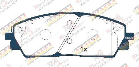 KRATEX KIA Carnival (KA4) 2.2L 3.5L 2020-- Sedona (KA4) 2.2L 3.5L 2020-- передние KR1312
