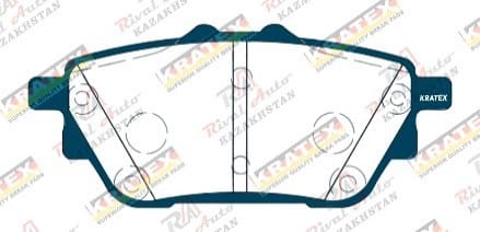 KRATEX Haval Dargo (4WD) 2.0T 2022-- H6 (4WD) 2.0T 2020-- задние KR1354