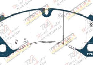 KRATEX Porsche  Cayenne / Cayenne S / Cayenne TURBO / Cayenne TURBO S / Cayenne GTS (958) 3.0L 3.6L 4.2L 4.8L 2010-2018,  Macan Turbo 3.6L 2013-2018, Panamera / Panamera 4 / Panamera 4S / Panamera 4 GTS / Panamera S  / Panamera TURBO S 2.9L 3.0L 3.6L 4.8L 2010-2020, Taycan 4S 2019-2024 (electro car), VW  Touareg 5.0L 6.0L 2007-2010   передние GDB1774