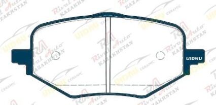 Тормозные колодки UIDNU Ceramic Changan CS75 Plus 1.5T 2022-- (керамические) задние