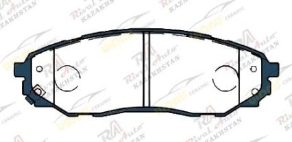 Тормозные колодки UIDNU Ceramic Changan Hunter F70 1.9T 2.0T 2019-- Hunter Plus 2.0T 2023-- (керамические) передние