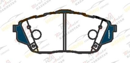 Тормозные колодки UIDNU Ceramic BYD Song Plus DM-I 2023-- (керамические) передние