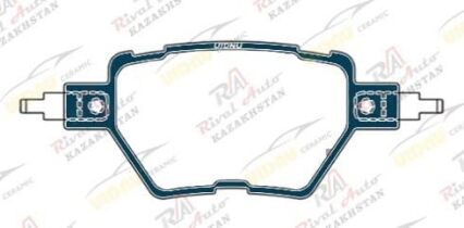 Тормозные колодки UIDNU Ceramic BYD Qin Plus EV/DM-i 2022-- (electro car), Destroyer 05 1.5T DM-i 2022--  Yuan UP 2023-- (electro car),  Yuan Plus 2022--  (electro car) Seagull 2022--  (electro car) Dolphin 2022--  (electro car)  задние   (керамические)