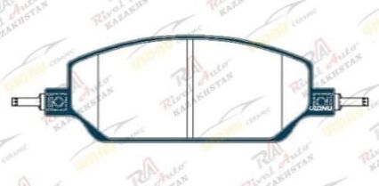 Тормозные колодки UIDNU Ceramic BYD Qin Plus EV/DM-i 2022-- (electro car) (керамические)  передние