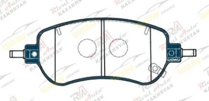 Тормозные колодки UIDNU Ceramic FAW Bestune B70 1.5T 2.0T 2020-- (керамические)  передние