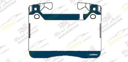 Тормозные колодки UIDNU Ceramic HONGQI E-HS9 2020-- (electro car) (керамические) передние