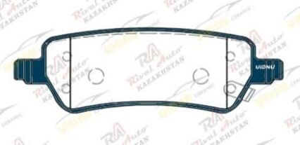 Тормозные колодки UIDNU Ceramic Genesis GV80 2.5L 3.0TD 3.5L 2019--                                                                                   G80 2.2TD 2.5L 3.5L 2020--                                            (на 4-х поршневой суппорт) передние