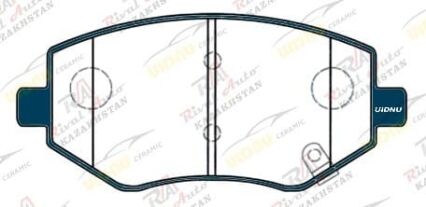 Тормозные колодки UIDNU Ceramic Geely Okavango 2.0T 2020-- Okavango L 2.0T 2022--  (керамические)  передние