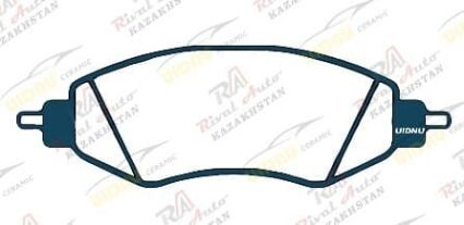 Тормозные колодки UIDNU Ceramic Haval H9 2.0T 2.4T 2024--  (керамические)   передние