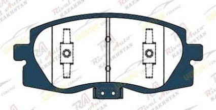 Тормозные колодки UIDNU Ceramic JAC T6 2.0T 2018--  T8 Pro 2.0T 2021-- (керамические)   передние