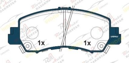 Тормозные колодки UIDNU Ceramic Mitsubishi Eclipse Cross 1.5L 2.3L 2018--  передние
