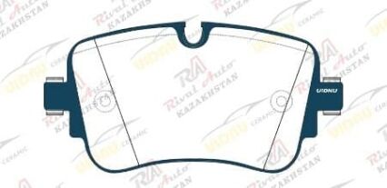 Тормозные колодки UIDNU Ceramic Audi Q7/SQ7 2.0T 3.0T 4.0T 2015-- Q8 3.0T 2018-- A6/S6 (C8) 2.0T 2.9T 3.0T 2018-- A7/S7 (С8) 2.0T 3.0T 2018-- A8/S8 3.0T 4.0T 2018-- E-Tron (electro car 2019-- S5 3.0T 2016-- (керамические) задние