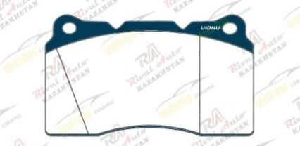 Тормозные колодки UIDNU Ceramic Tesla Model S 2014- Model X 2016-- (electro car) (керамические) передние