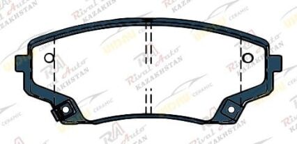 Тормозные колодки UIDNU Ceramic Voyah Dreamer 1.5T hybrid 2022-- Passion 2023-- (electro car) (керамические) передние