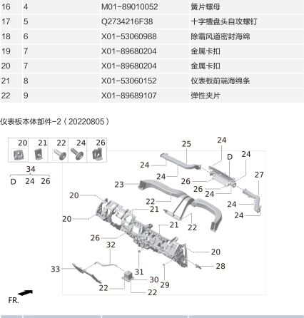 Пружинная гайка M01-89010052 для Lixiang L9 2022-2023